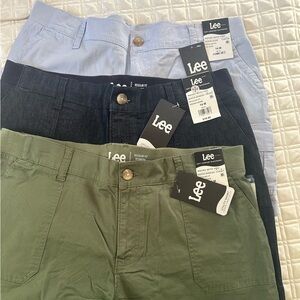 Lee shorts mid thigh brand new with tags. Size 16